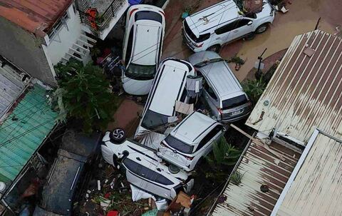 Taifun «Kalmaegi» - Philippinen