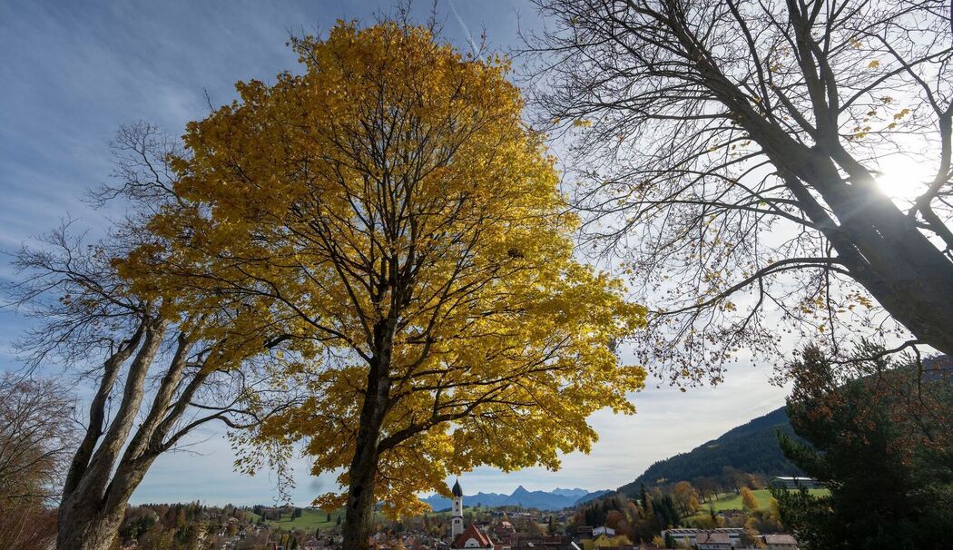 Herbstwetter in Bayern