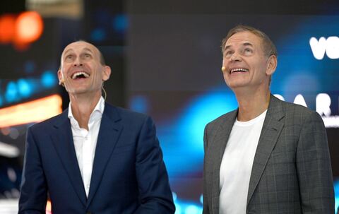 Ralf Brandstätter und Oliver Blume