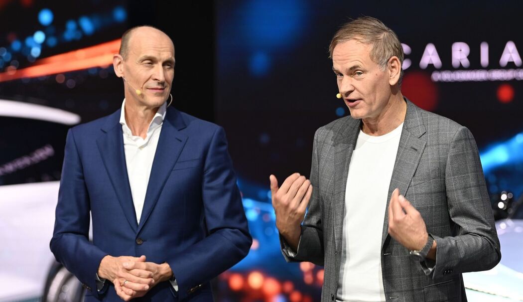 Ralf Brandstätter und Oliver Blume Ralf Brandstätter und Oliver Blume