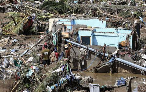 Taifun «Kalmaegi» - Philippinen