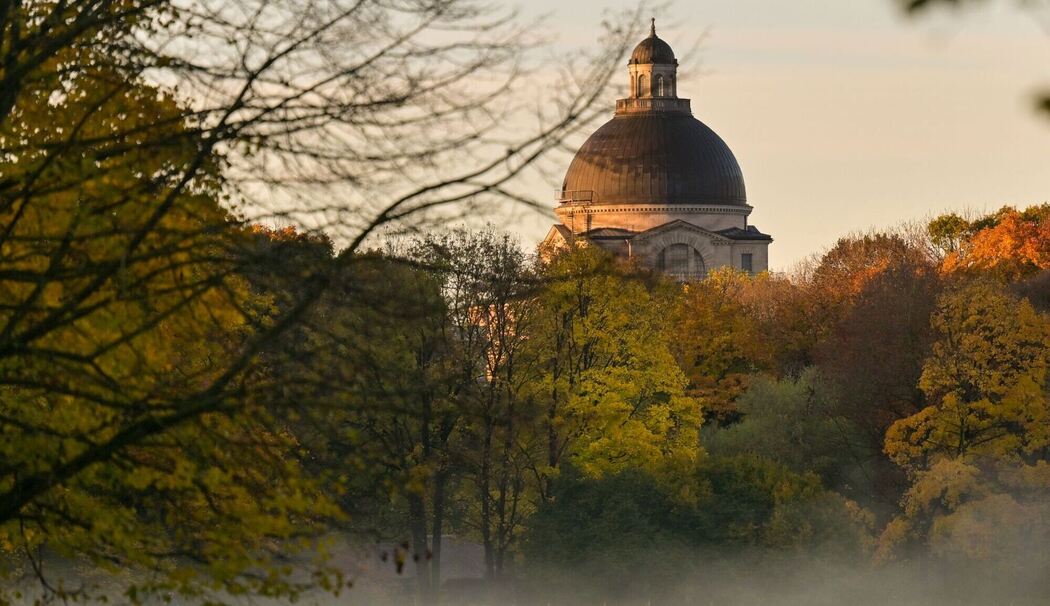 Englischer Garten im Morgenlicht