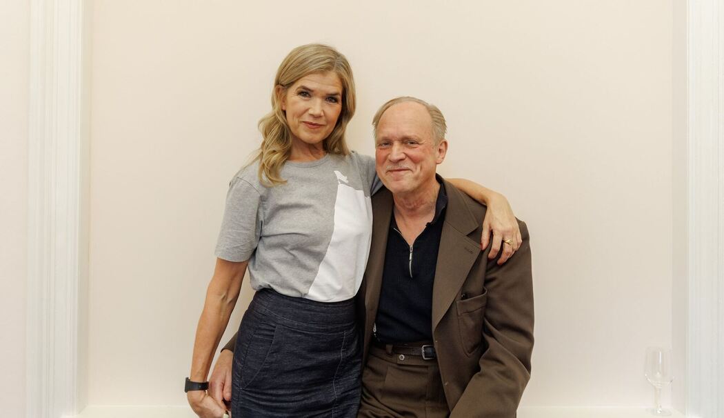 Anke Engelke und Ulrich Tukur im dpa-Interview Anke Engelke und Ulrich Tukur im dpa-Interview