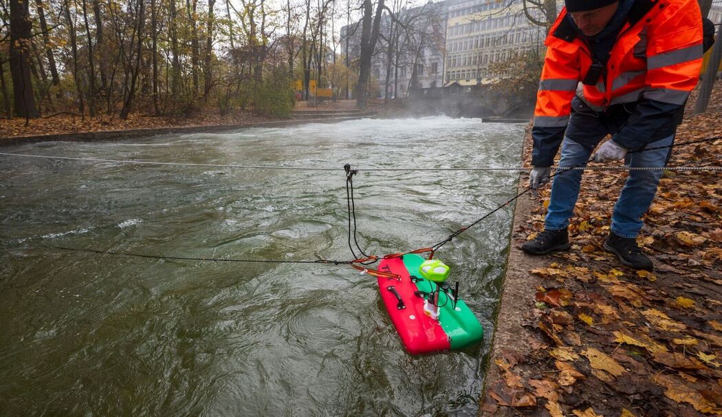 Weitere Entwicklung an der Eisbachwelle Weitere Entwicklung an der Eisbachwelle