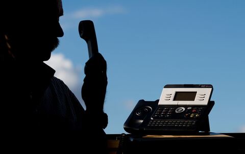 Illustration - Falscher Polizist