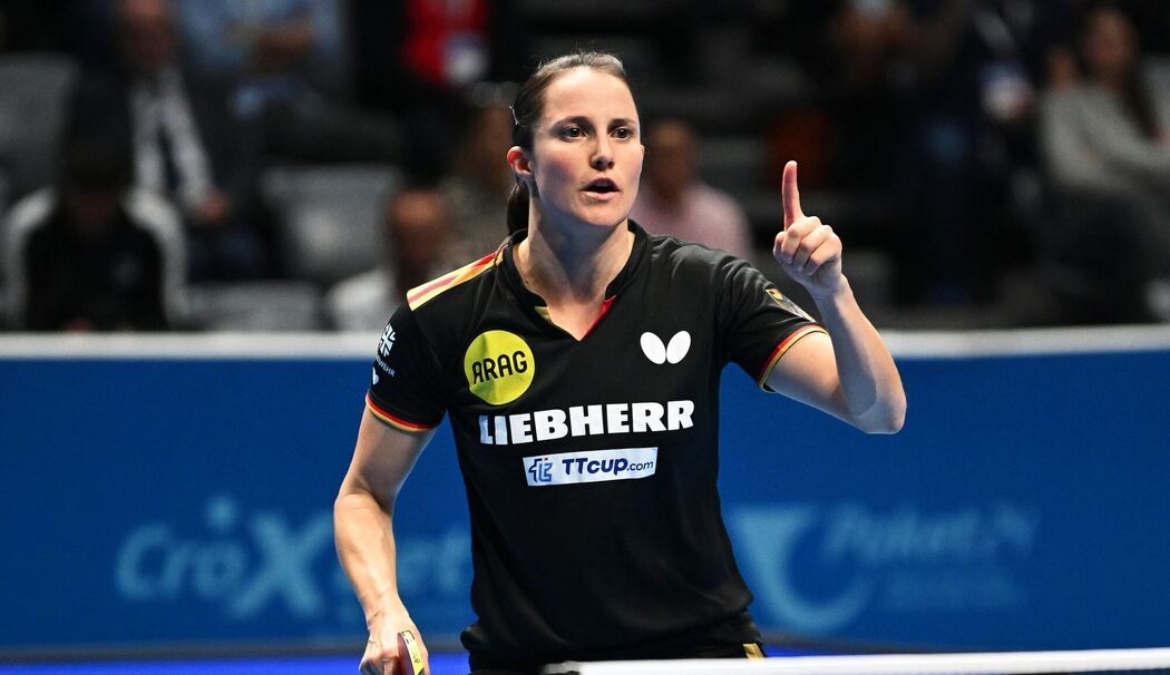 Tischtennis-Spielerin Sabine Winter.