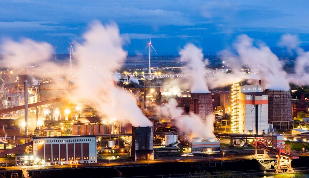 CO2-Ausstoß in der Stahlindustrie CO2-Ausstoß in der Stahlindustrie