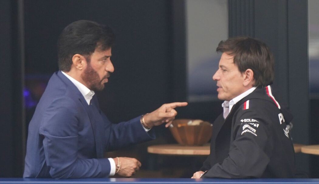 Mohammed Ben Sulayem (l.) Mohammed Ben Sulayem (l.)