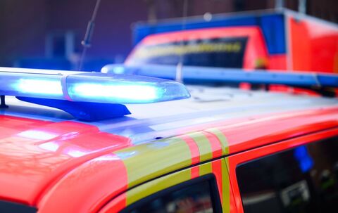 Notarzt und Rettungswagen