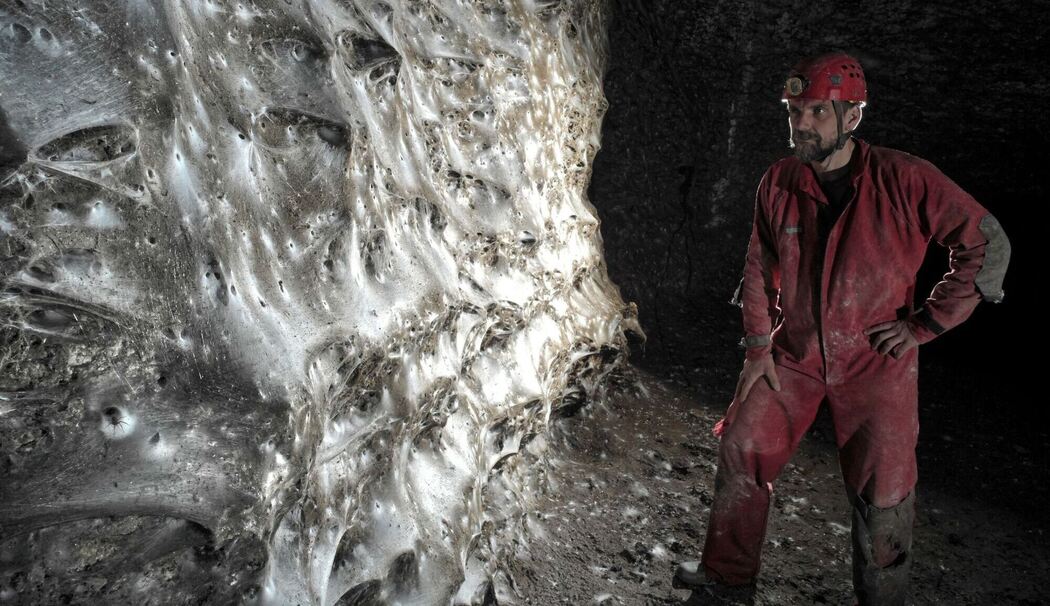 Griechenland: Spinnennetz in Höhle entdeckt Griechenland: Spinnennetz in Höhle entdeckt