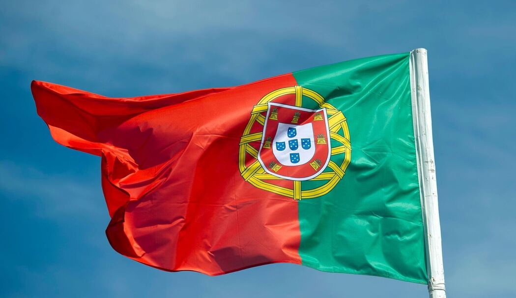 Nationalflagge von Portugal Nationalflagge von Portugal
