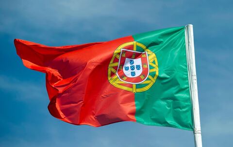 Nationalflagge von Portugal