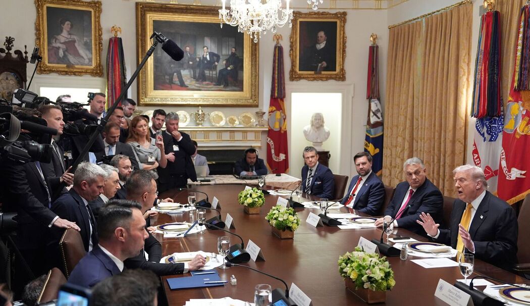 Ungarns Regierungschef Orban im Weißen Haus Ungarns Regierungschef Orban im Weißen Haus