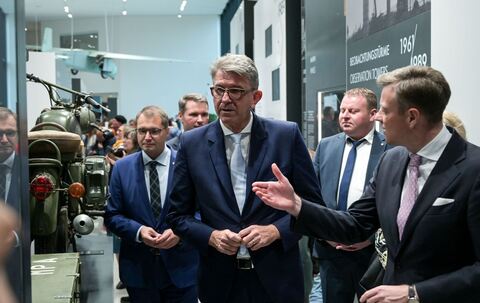 Eröffnung Deutsch-Deutsches Museum Mödlareuth