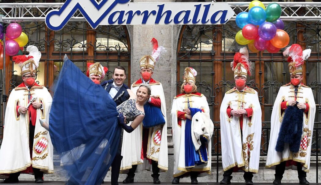 Prinzenpaar der Münchner Faschingsgesellschaft Narrhalla