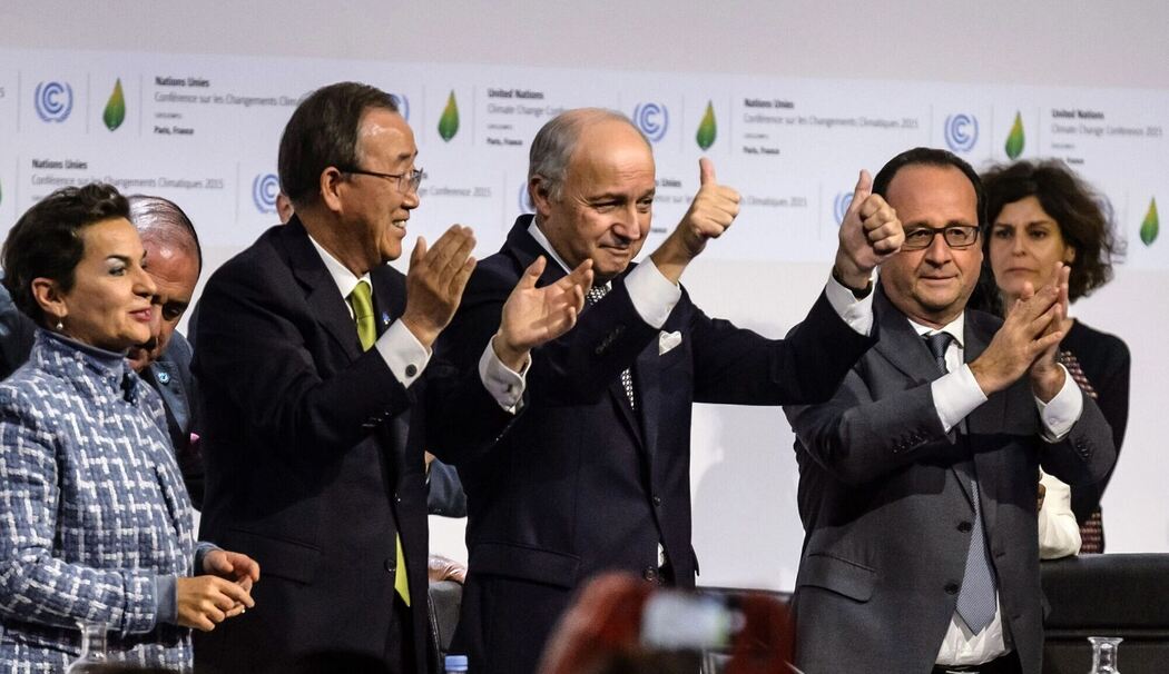Klimakonferenz COP21 im Jahr 2015 in Paris