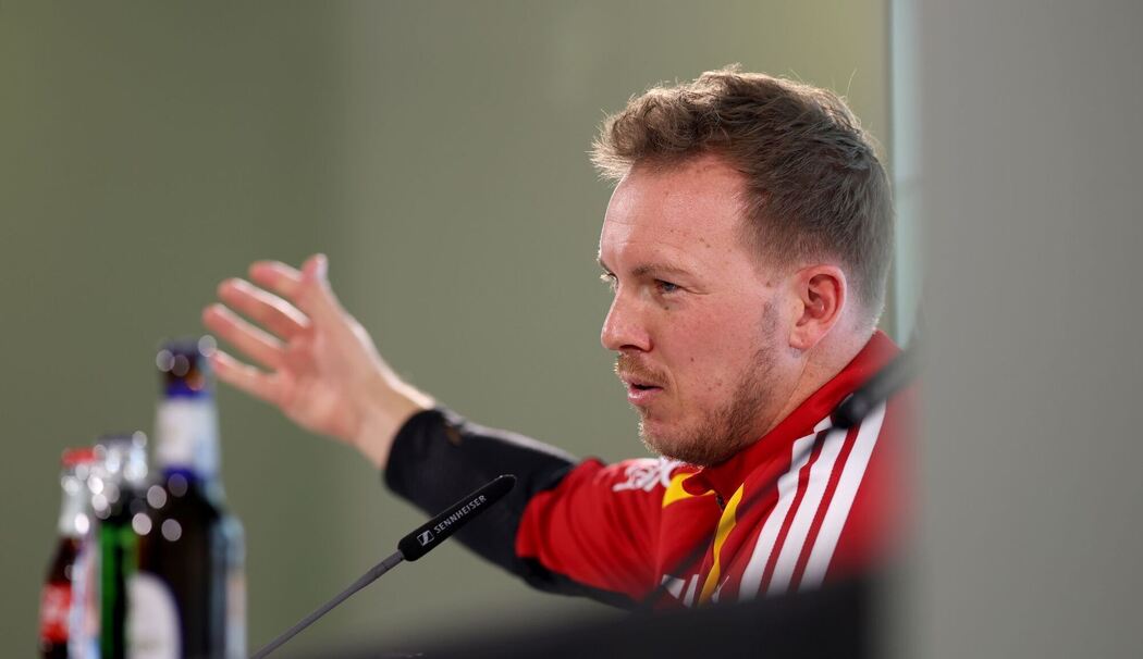 Pressekonferenz Fußball-Nationalmannschaft