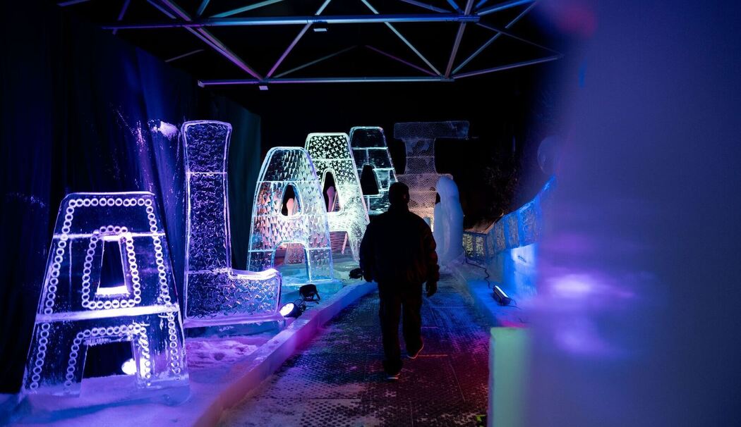 Eiswelt-Ausstellung in Oberhausen