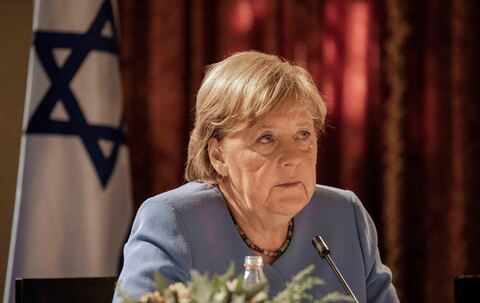 Ex-Bundeskanzlerin Merkel in Israel