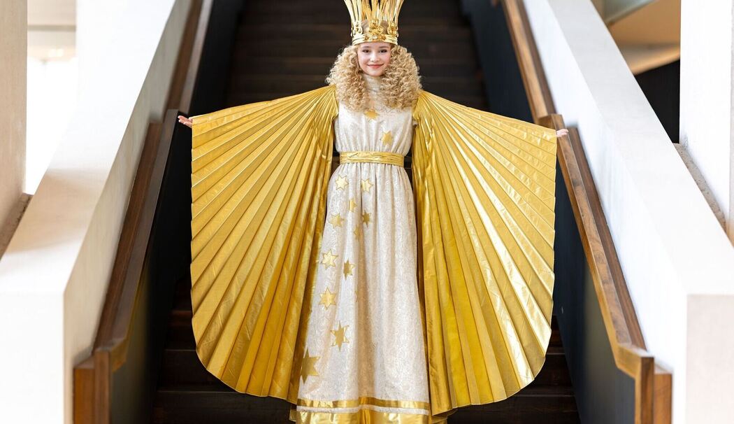 Anprobe Nürnberger Christkind