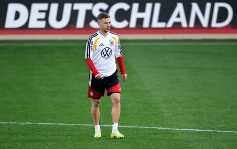 Training der Fußball-Nationalmannschaft