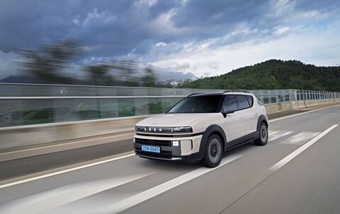 Fahransicht Hyundai Nexo