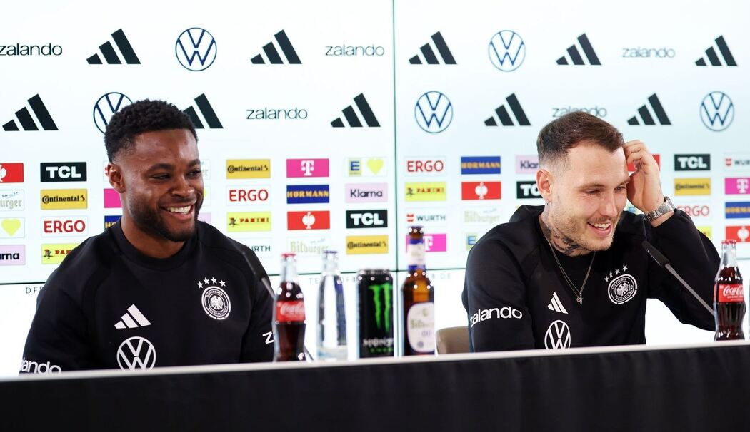 Pressekonferenz der Fußball-Nationalmannschaft