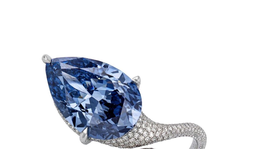 Der blaue Mellon-Diamant Der blaue Mellon-Diamant