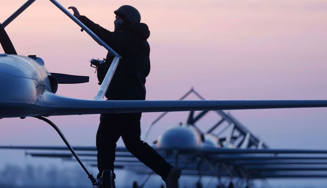 Ukraine-Krieg - ukrainische Drohnen