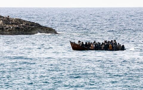 Migranten in Italien - Lampedusa