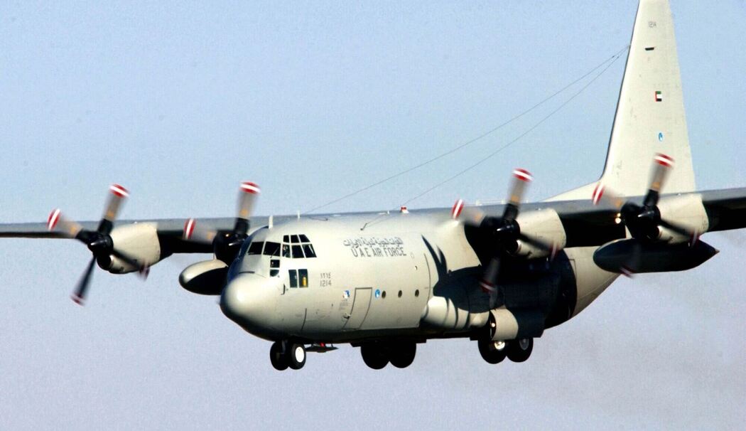 Hercules-Transportflugzeug C-130 Hercules-Transportflugzeug C-130