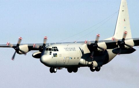 Hercules-Transportflugzeug C-130