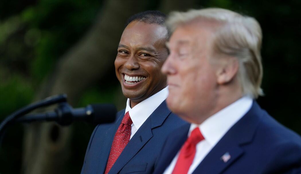 Presidential Medal of Freedom für Tiger Woods Presidential Medal of Freedom für Tiger Woods