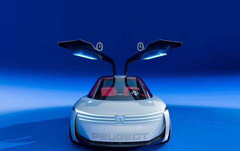 Blick in die Zukunft: Die Designstudie Polygon von Peugeot