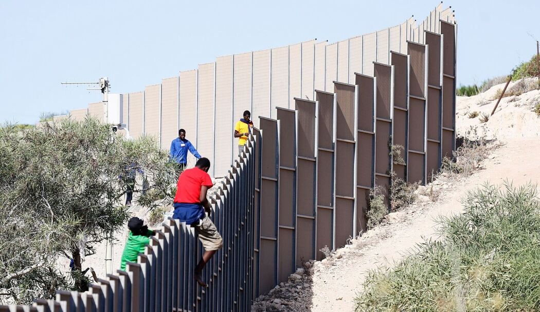 Migranten auf Lampendusa