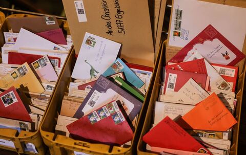 Eröffnung der Christkindpostfiliale in Engelskirchen