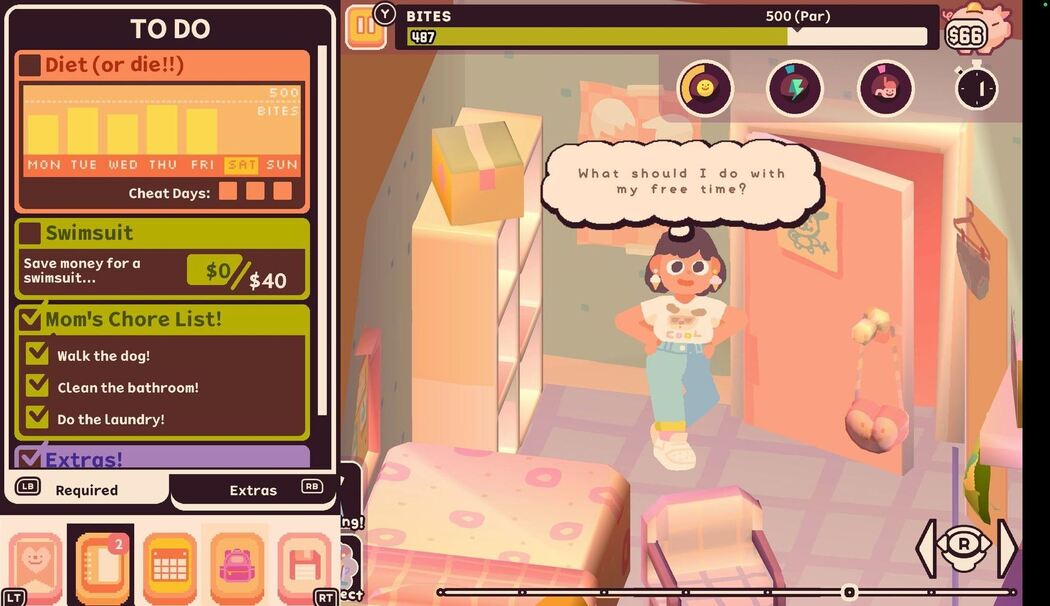 Screenshot aus dem Spiel «Consume me»