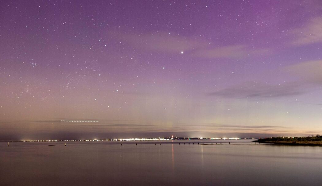 Aurora Australis über Australien