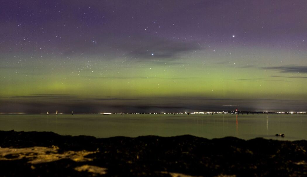 Aurora Australis über Australien