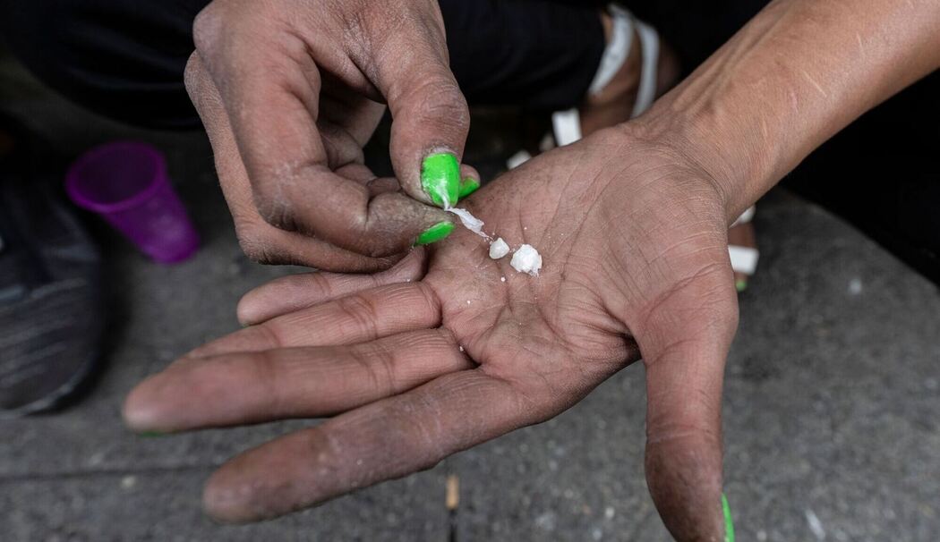 Offene Drogenszene im Bahnhofsviertel Frankfurt Offene Drogenszene im Bahnhofsviertel Frankfurt