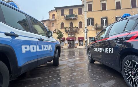 Autos der italienischen Polizei