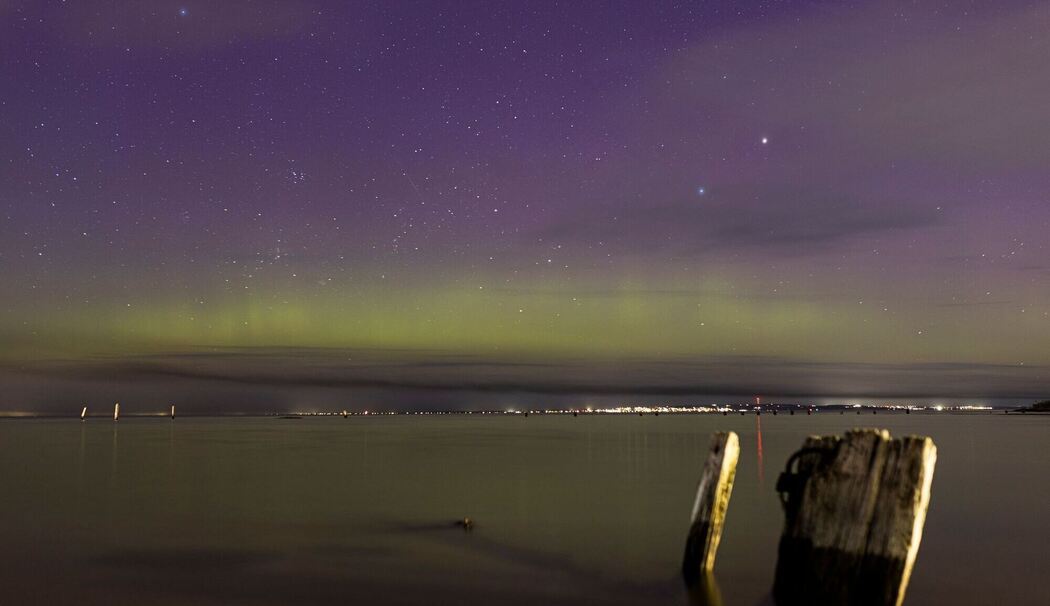 Aurora Australis über Australien