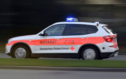 Notarzt im Einsatz
