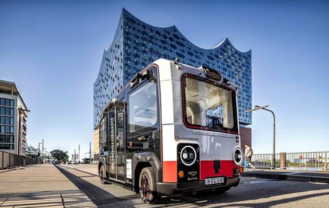 Autonom fahrendes Elektro-Shuttle «HOLON urban»