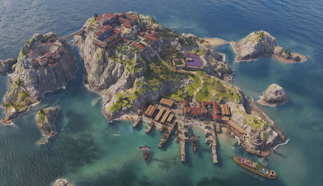 Screenshot vom Spiel «Anno 117: Pax Romana»