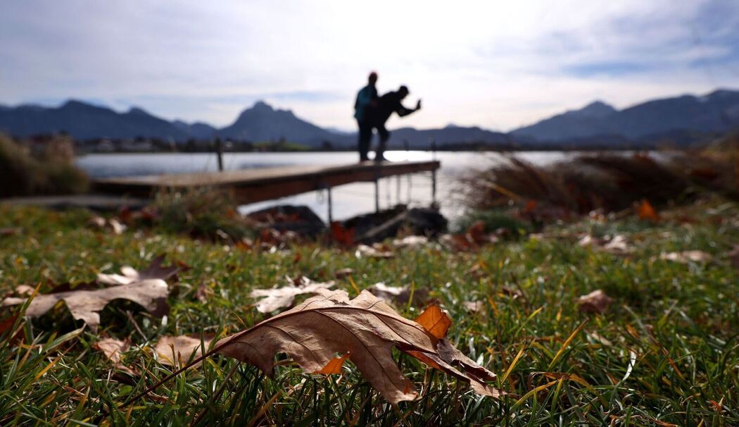 Spätsommerliche Temperaturen am Alpenrand Spätsommerliche Temperaturen am Alpenrand