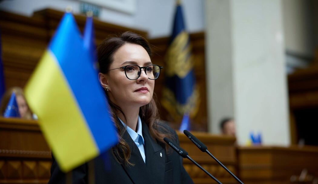 Regierungschefin der Ukraine Julia Swyrydenko Regierungschefin der Ukraine Julia Swyrydenko