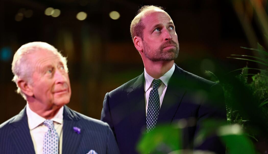 Charles III. (l.) und Prinz William