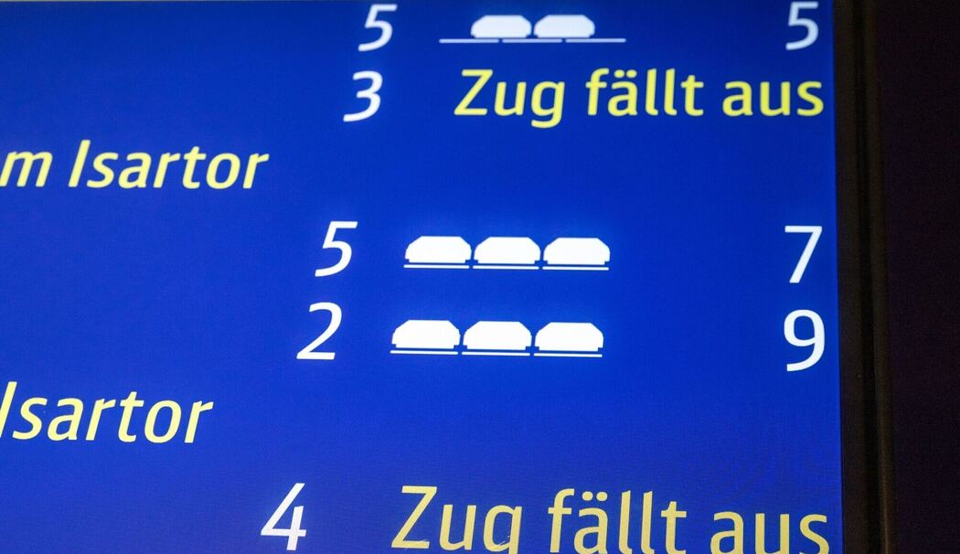 Eingeschränkter S-Bahn Verkehr