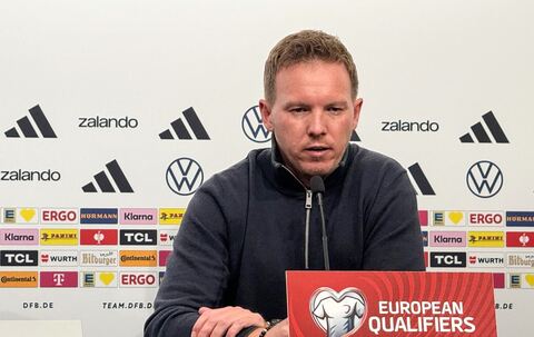 Pressekonferenz der Fußball-Nationalmannschaft